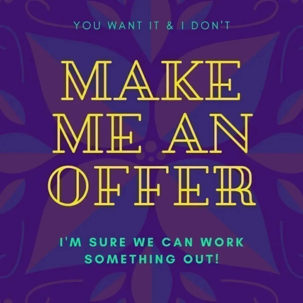 It's Easy, Just Push the Offer Button!